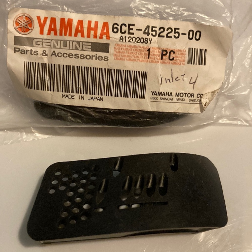 New Yamaha inlet 6CE-45225-00 A120208Y outboard marine motors engine lower unit